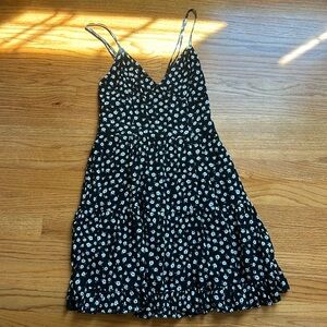 Garage Black and White Dress